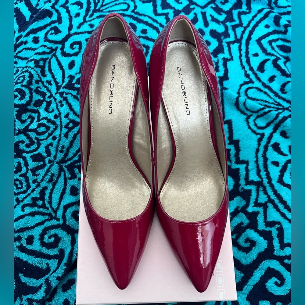 NEW 👠 Red Heels - Size 10 - Picture 3 of 9